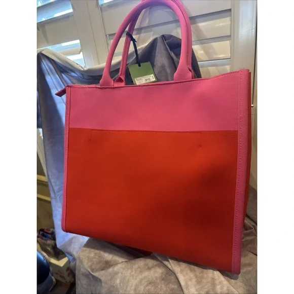 Kate spade new york x Target Pink/Red  Color Block Knit New NWT‎ - Picture 3 of 4